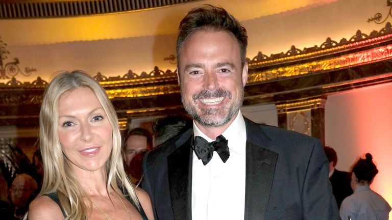 Jamie Theakston with his wife Sophie Siegle attend a Leukaemia UK event in 2020.  Pic: Richard Young/Shutterstock